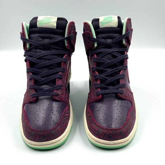 Wmns Nike Dunk Hi Skinny Print 'Purple Dynasty' - Picture 3 of 10